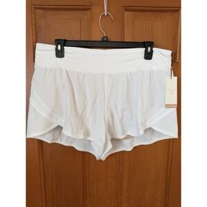 Women's Calia Pure White Kick It Up Performance Shorts Size XXL NWT